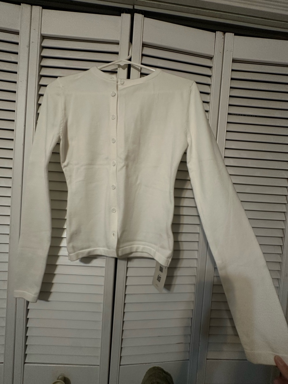 Shein womens long sleeve button up top